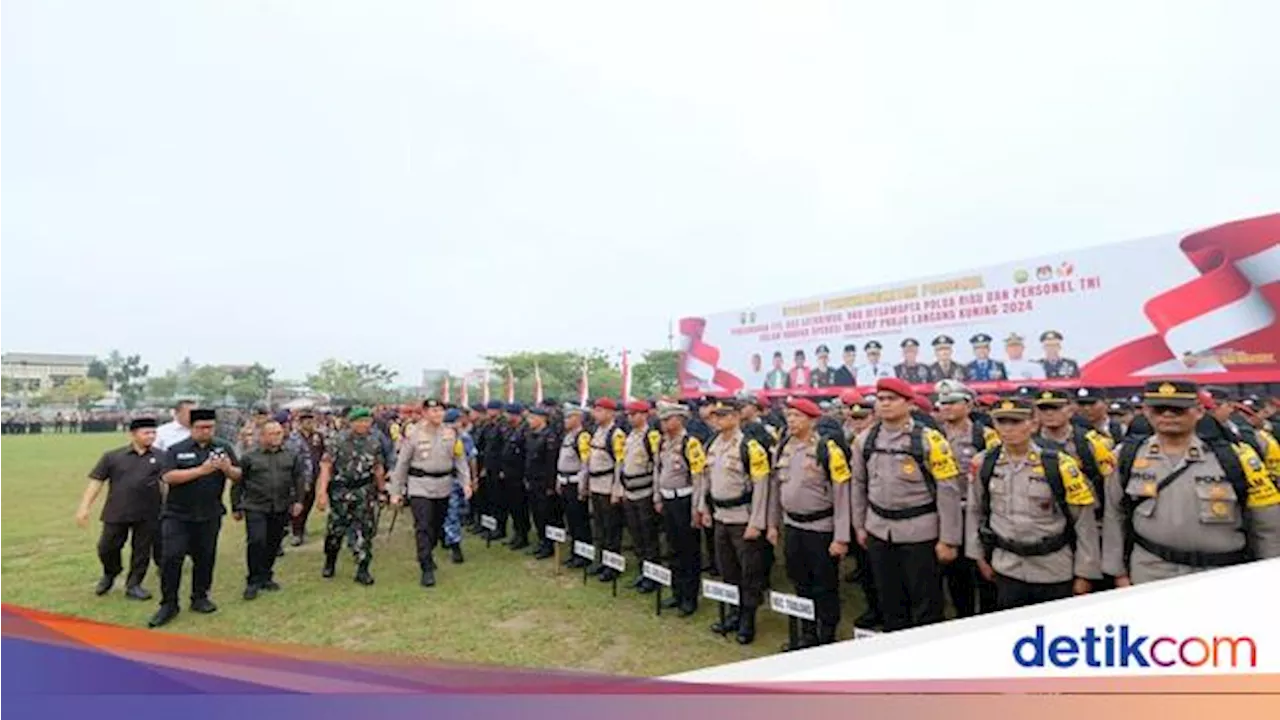 1.615 Personel BKO Dikerahkan, Polda Riau Pastikan Kesiapan Pilkada Riau