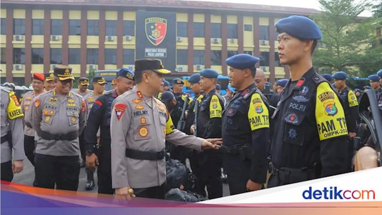 34.006 Personil Gabungan Amankan Pilkada Lampung