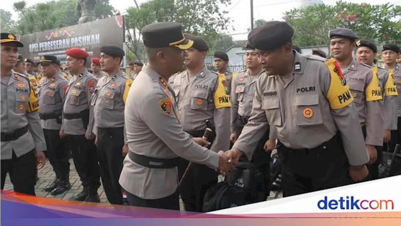 620 Personel Polres Mojokerto Amankan Tungsura Pilkada 2024