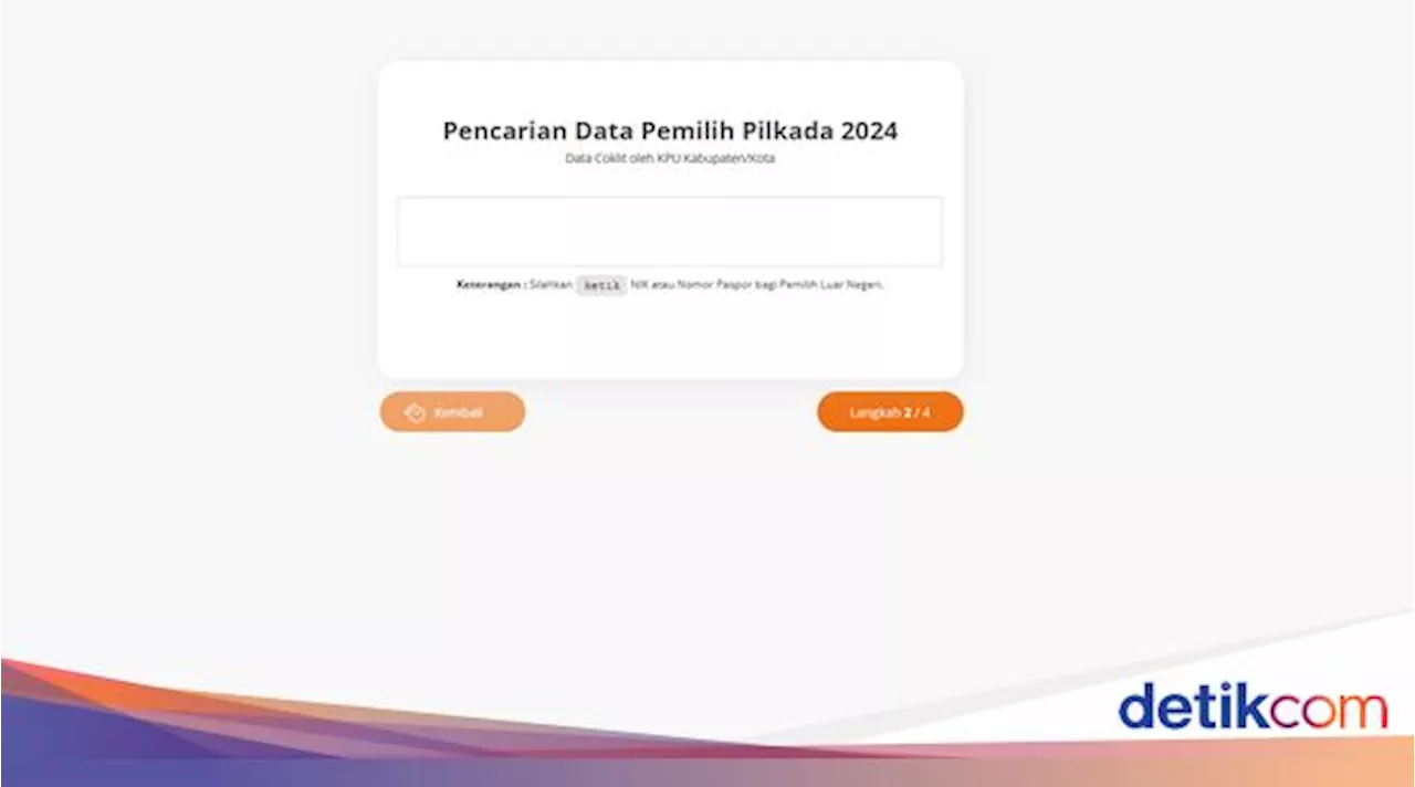Cara Cek DPT Online Pilkada 2024 Lewat HP Lengkap Link-nya