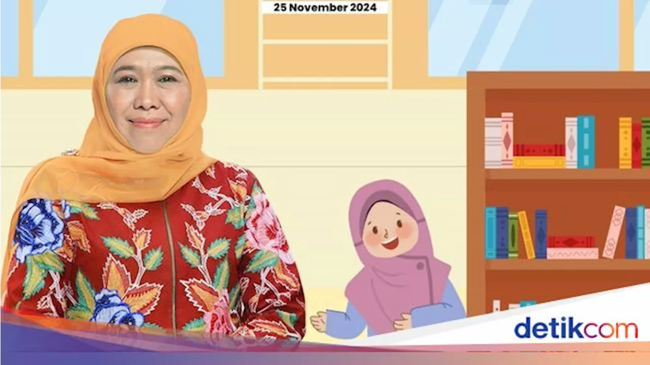 Hari Guru, Khofifah Dorong Guru Terus Belajar-Adaptasi Hadapi Perubahan Zaman