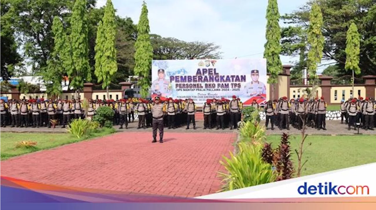 Polda Sulsel Kerahkan 9.351 Personel Amankan 14.548 TPS Pilkada 2024