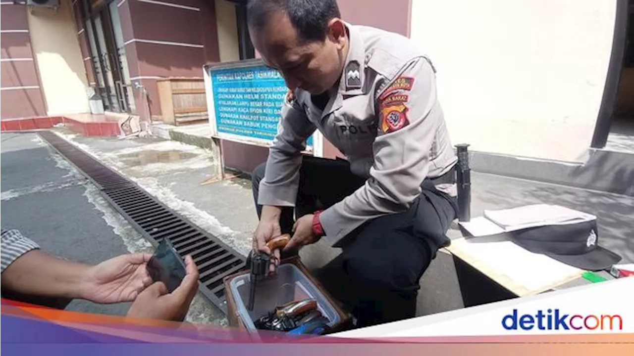 Senpi Polisi di Tasik Dilucuti untuk Pengamanan TPS Pilkada