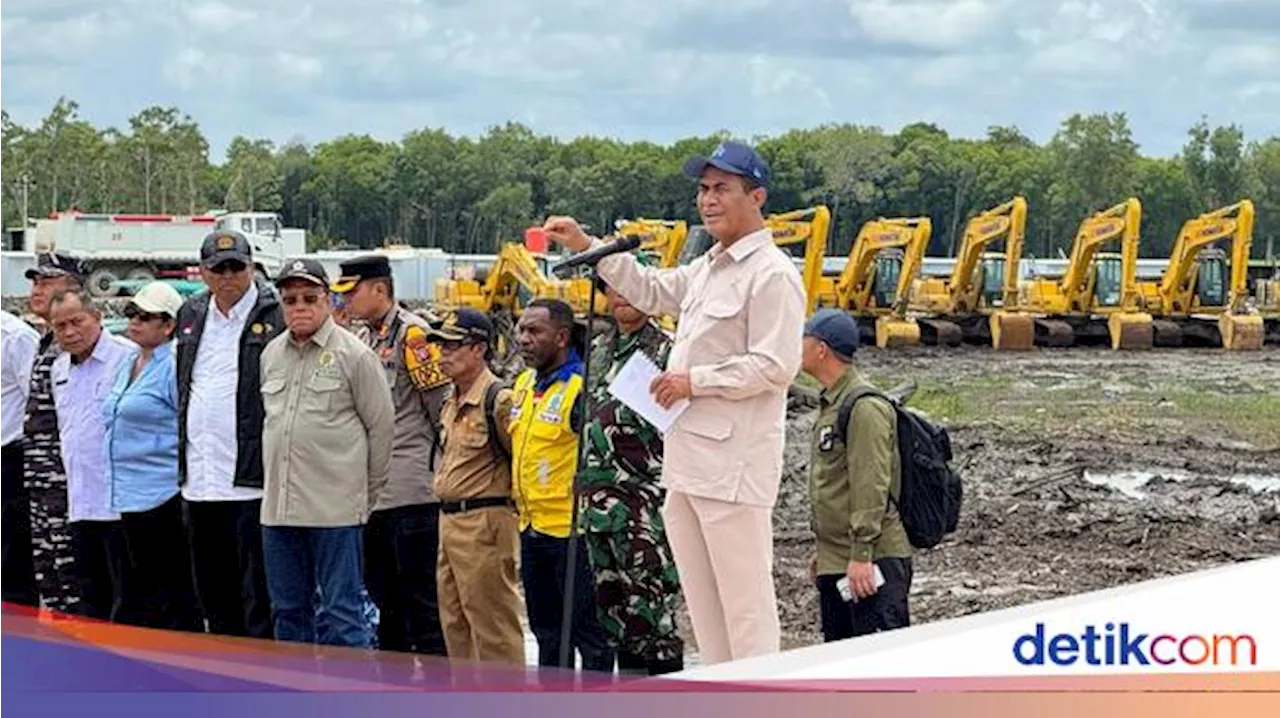 Mentan Ajak Pemuda Wanam Papua Bertani Modern agar Kian Sejahtera