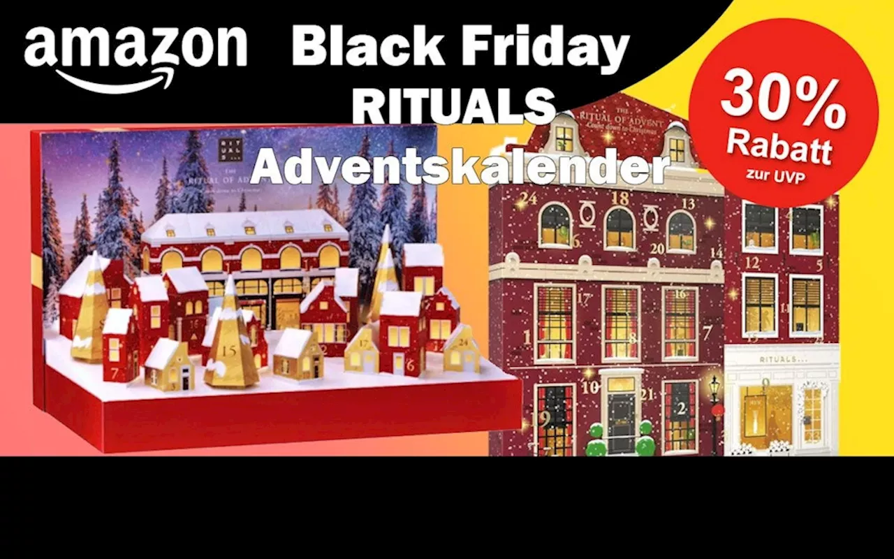 Bestseller Nr.2 Rituals Adventskalender mit 30% Rabatt Jetzt in der Amazon Black Friday Woche zuschlagen |