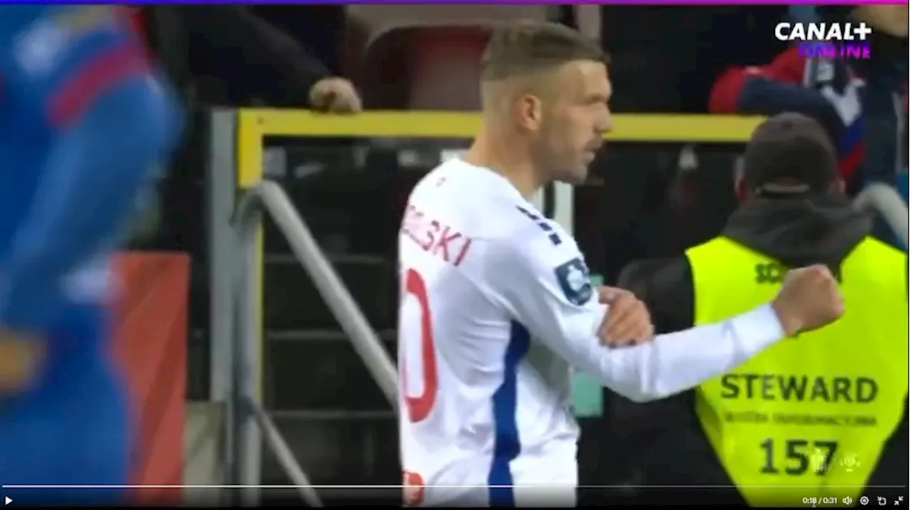 Podolski-Kritik: Brutaler Derby-Auftritt sorgt für Schlagzeilen