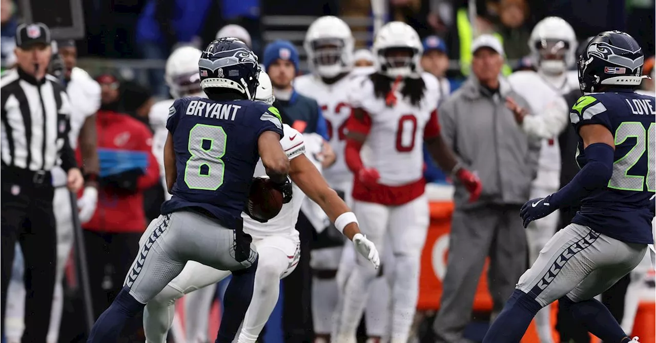 Seahawks' Coby Bryant Gifts Mom Birthday Pick-Six in Arizona Win