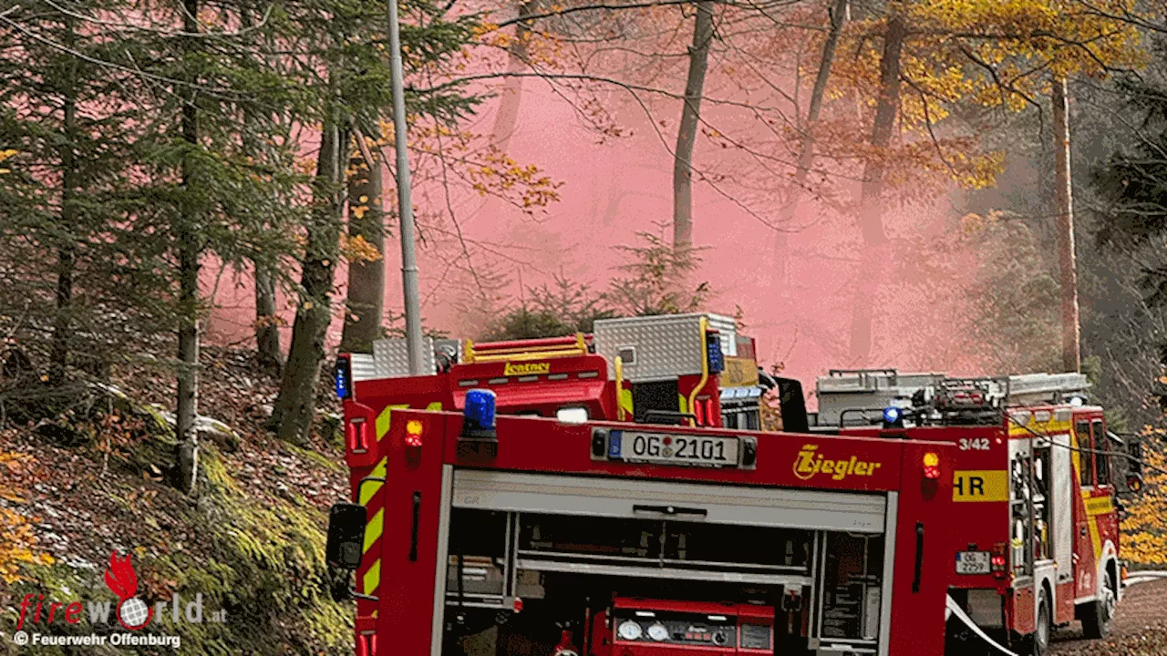 – bergiges Waldgelände → Feuerwehr-Stresstest im Zell-Weierbacher Wald