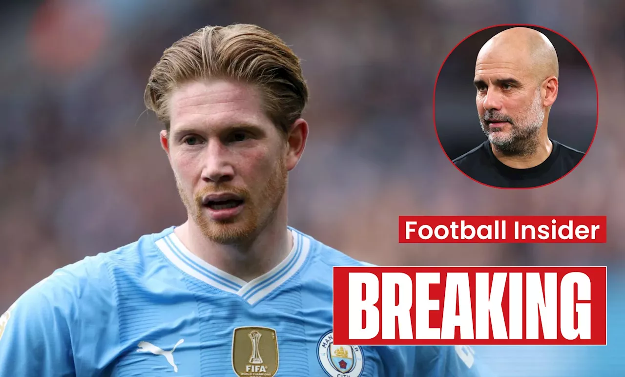 Kevin de Bruyne drops bombshell amid Man City mess with ‘my last year’ admission