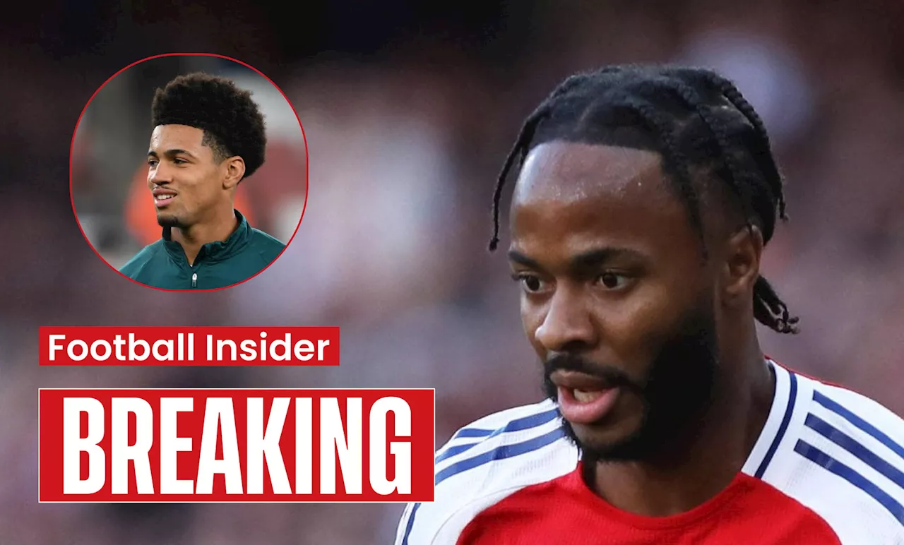 Raheem Sterling sends three-word message to Arsenal sensation Ethan Nwaneri