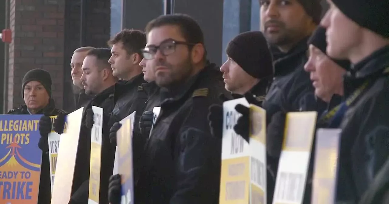 Why Allegiant Air pilots are picketing outside of Provo Airport