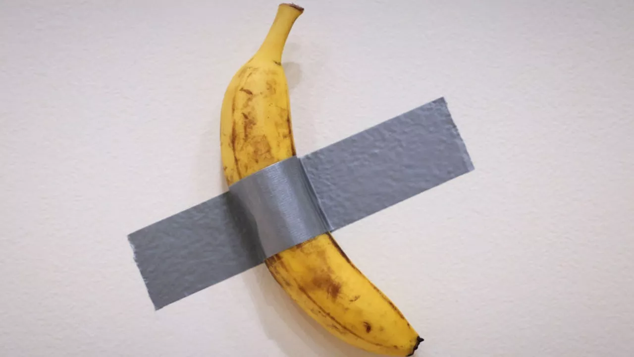 Duct-Taped Banana Sells for $6.2 Million at Auction