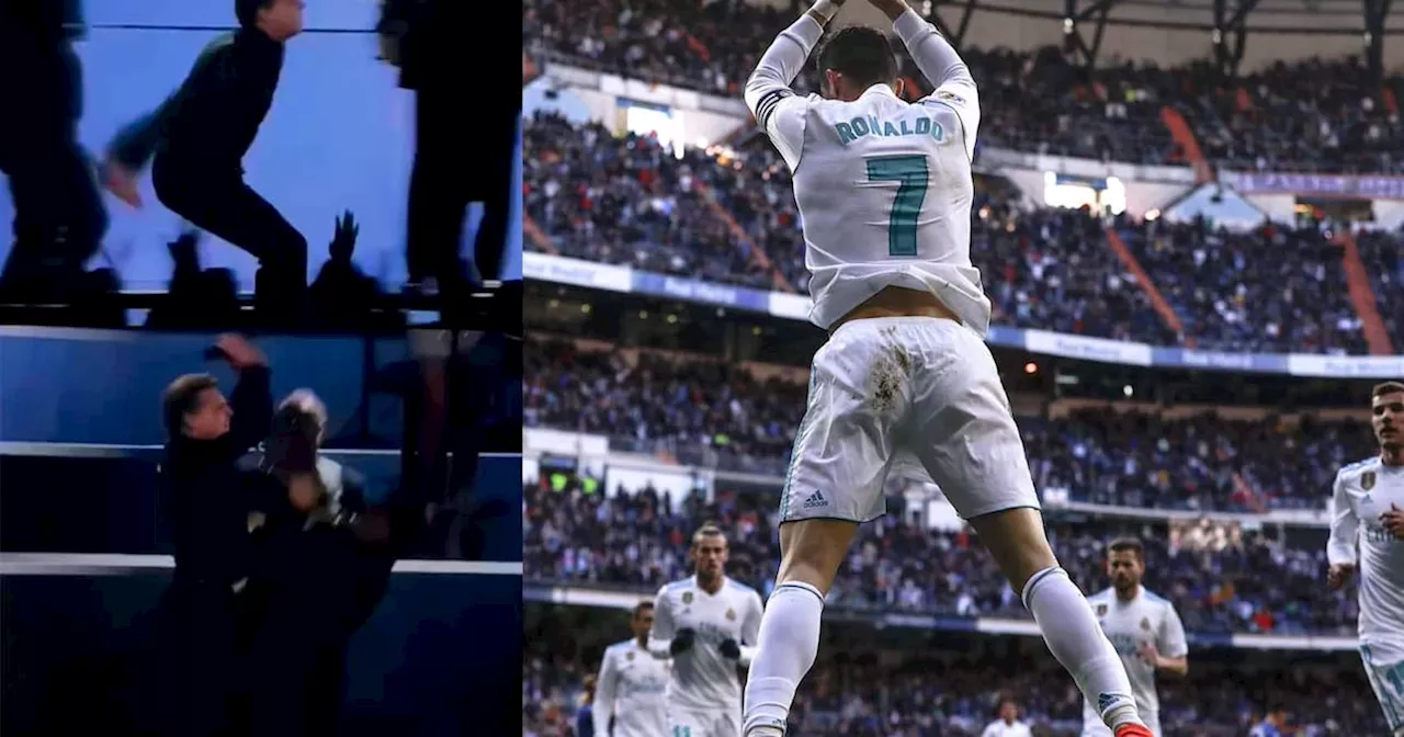 Luis Miguel, el 'Sol de México', celebra como Cristiano Ronaldo