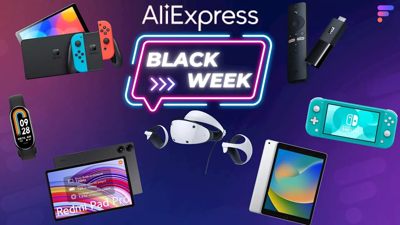 Black Friday Week : voici les offres les plus recommandables d’AliExpress pour l’occasion