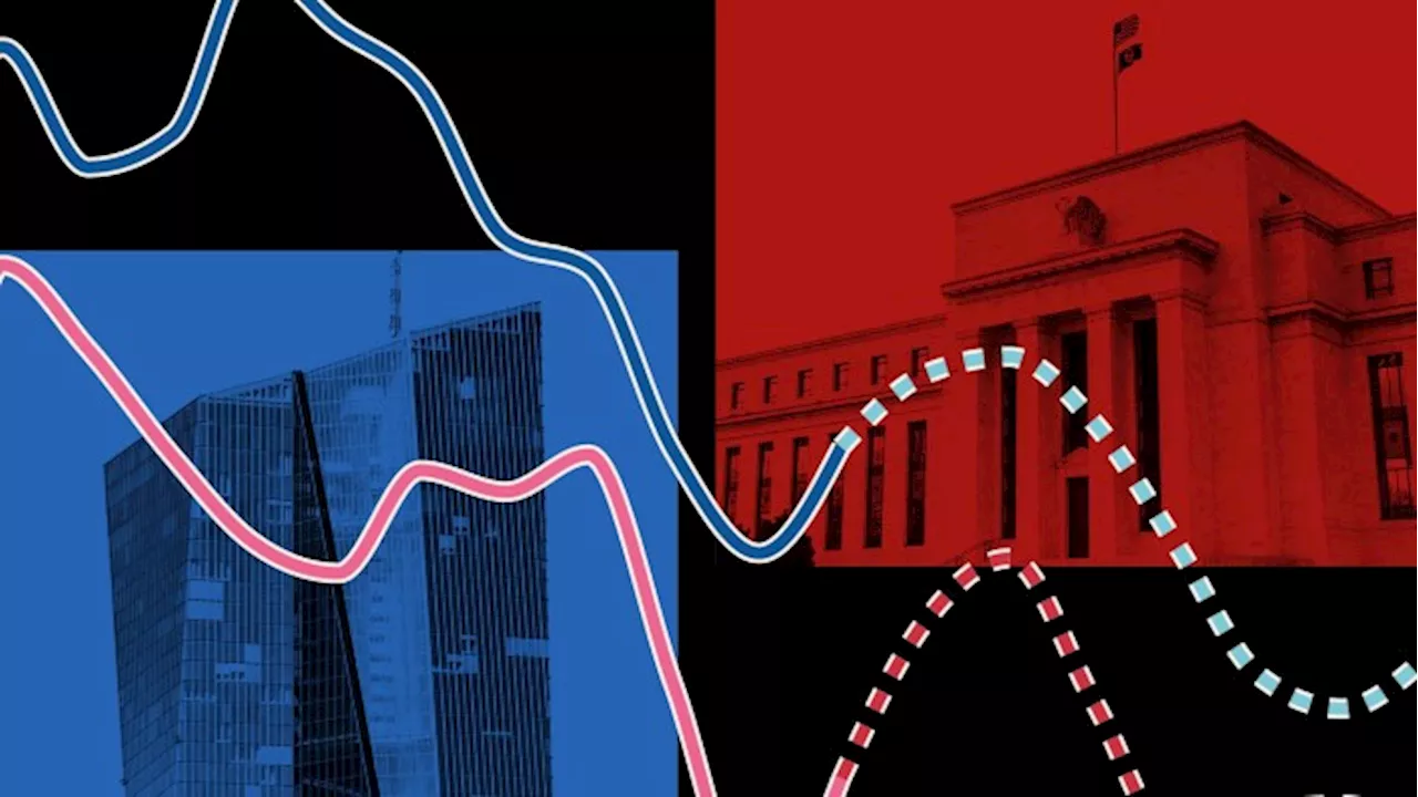 US and Europe diverge on monetary policy as Trump scrambles outlook