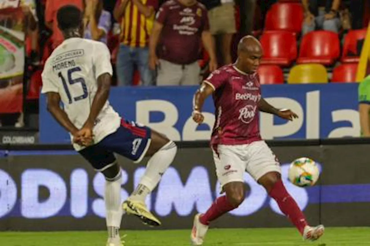 Tolima venció a Junior y le arrebató la punta en el cuadrangular B