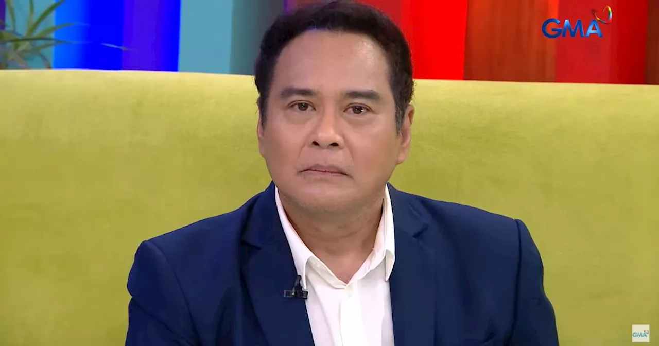 John Arcilla on actors entering politics: 'Kung para lang 'yan sa pera, mali kaagad'