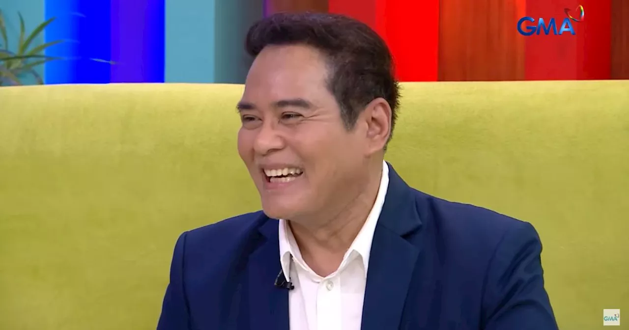 John Arcilla says he used to join amateur singing contests before becoming an actor