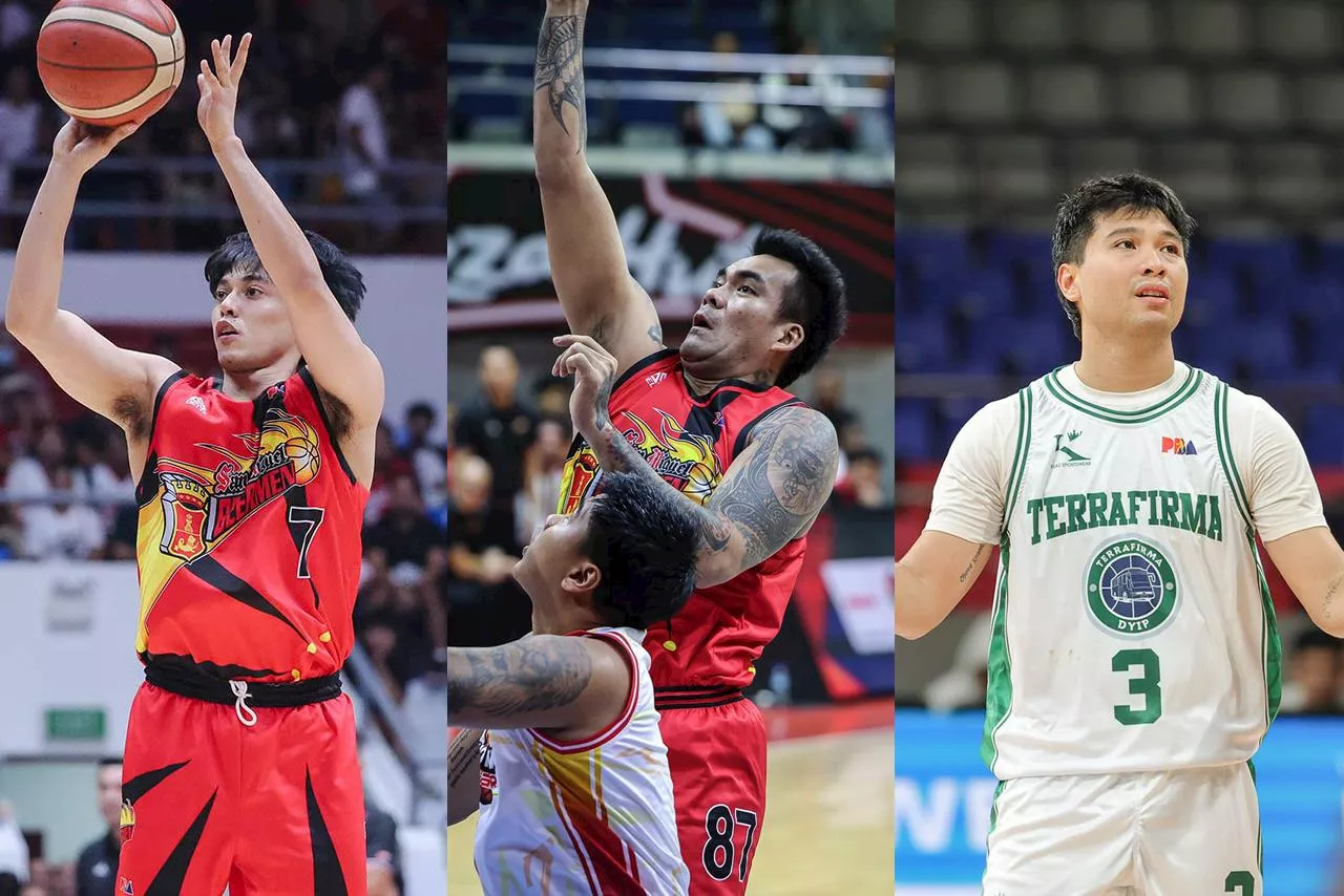 San Miguel trades Romeo, Manuel to Terrafirma for Tiongson, Cahilig