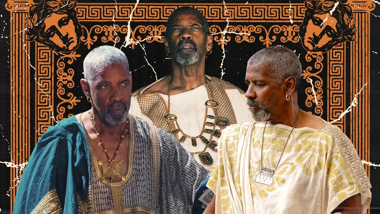 Pourquoi les toges de Denzel Washington sont les véritables stars de Gladiator II