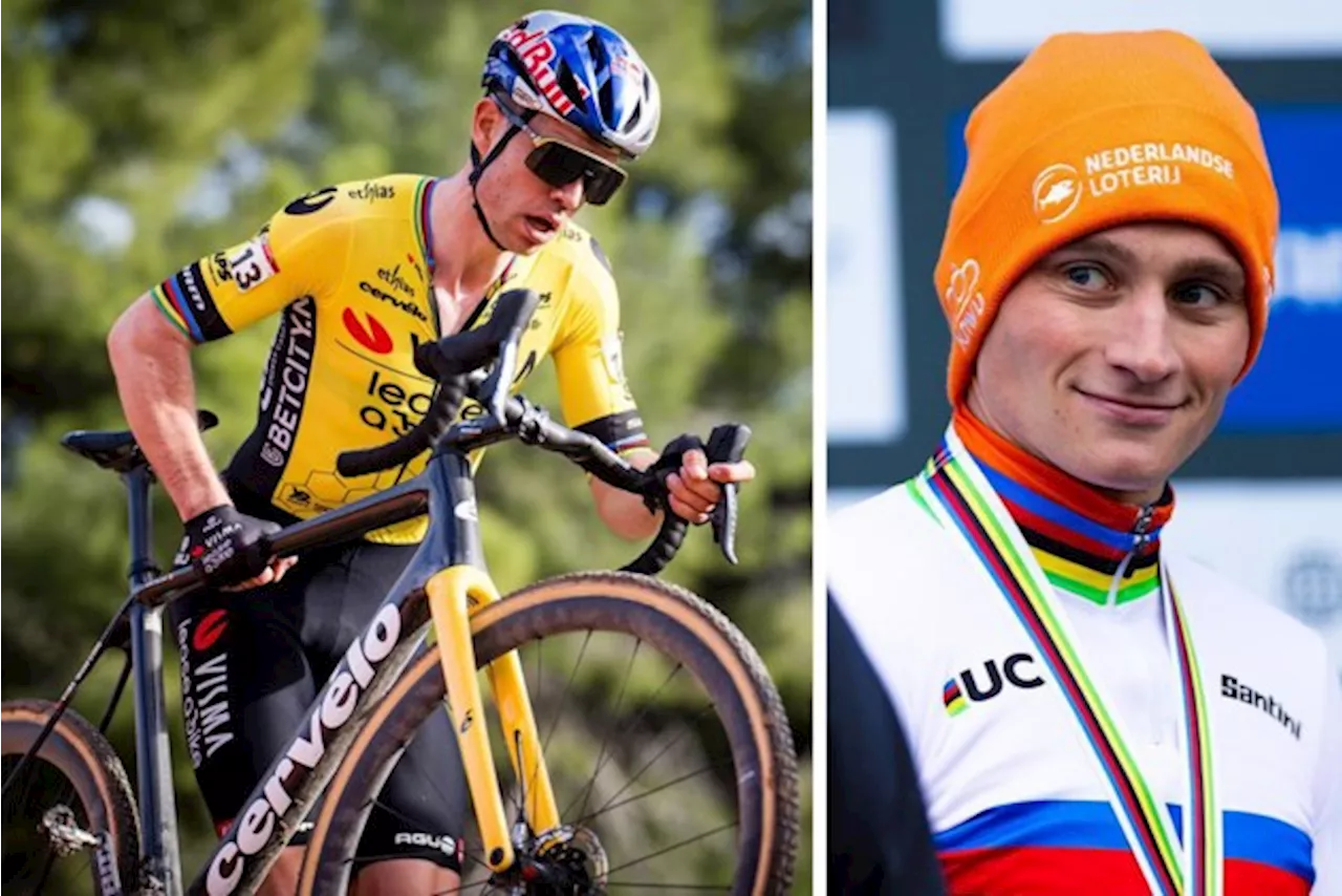 Wout van Aert kampt met loopachterstand, deze week meer nieuws over crossprogramma Mathieu van der Poel