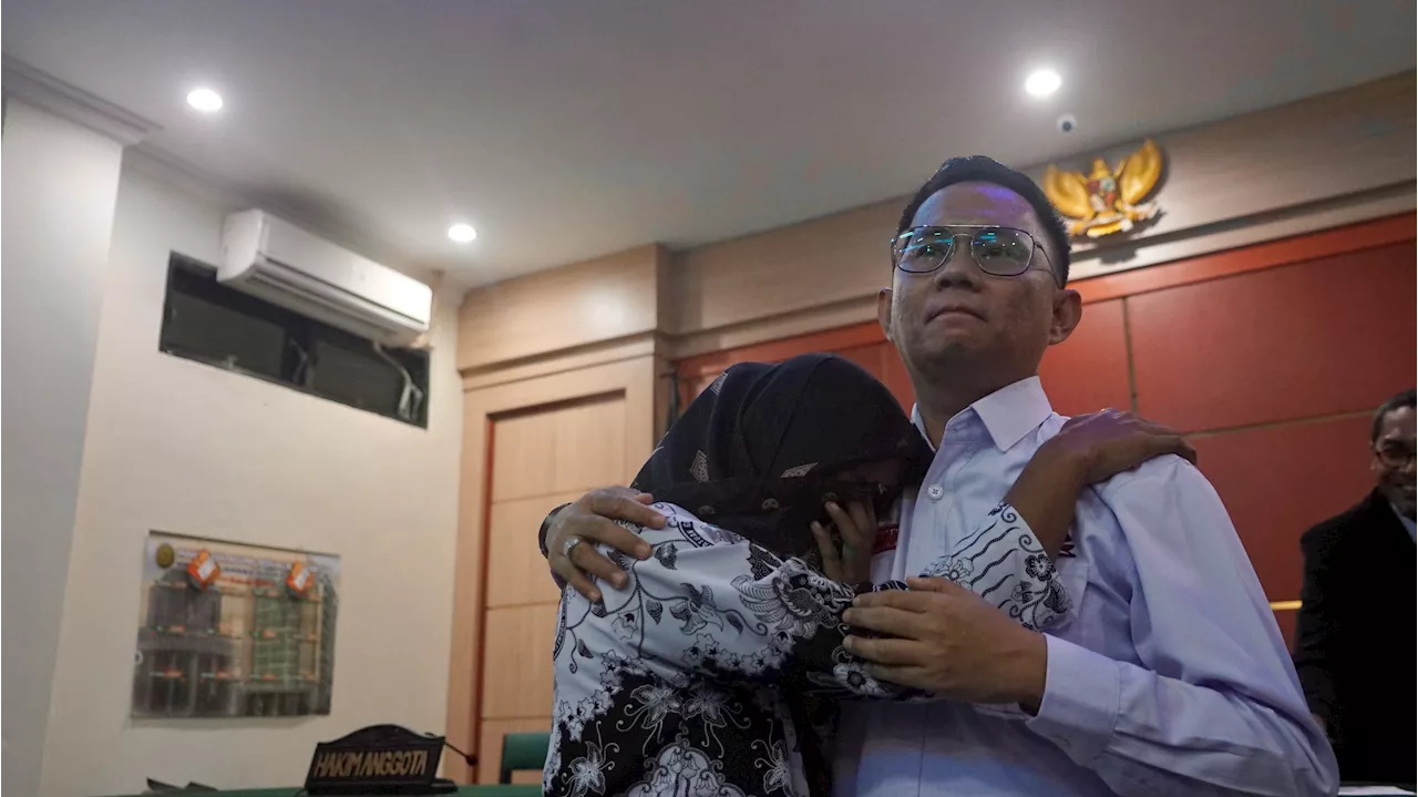 Guru Honorer Supriyani Bebas dari Tuduhan Memukul Anak Polisi