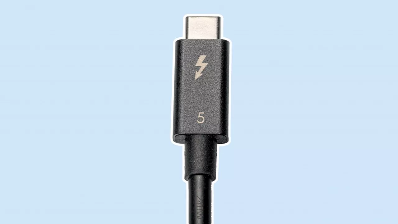 Hintergrund: Thunderbolt 5 startet in Macs und Gaming-Notebooks