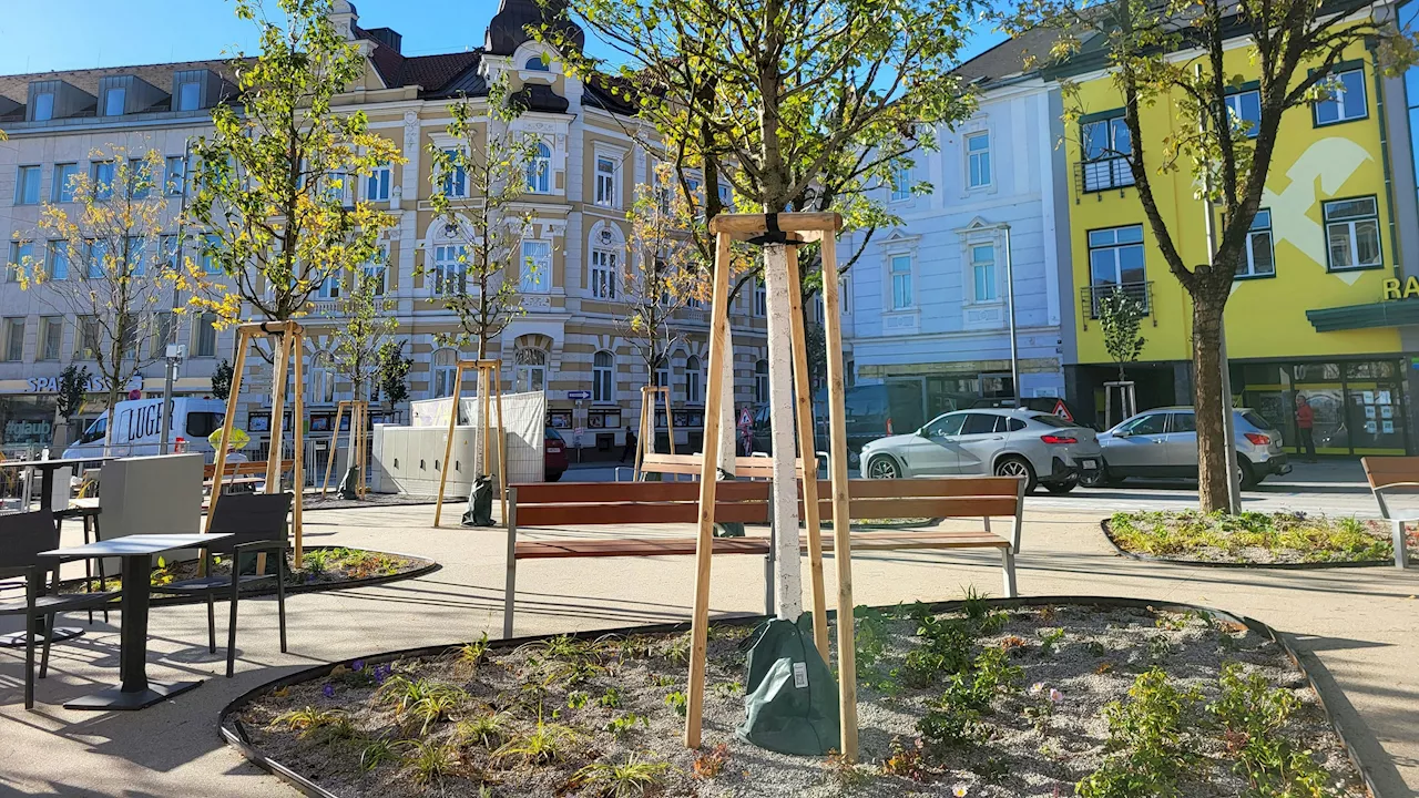 Neuer Hauptplatz in Amstetten, aber Toilette fehlt