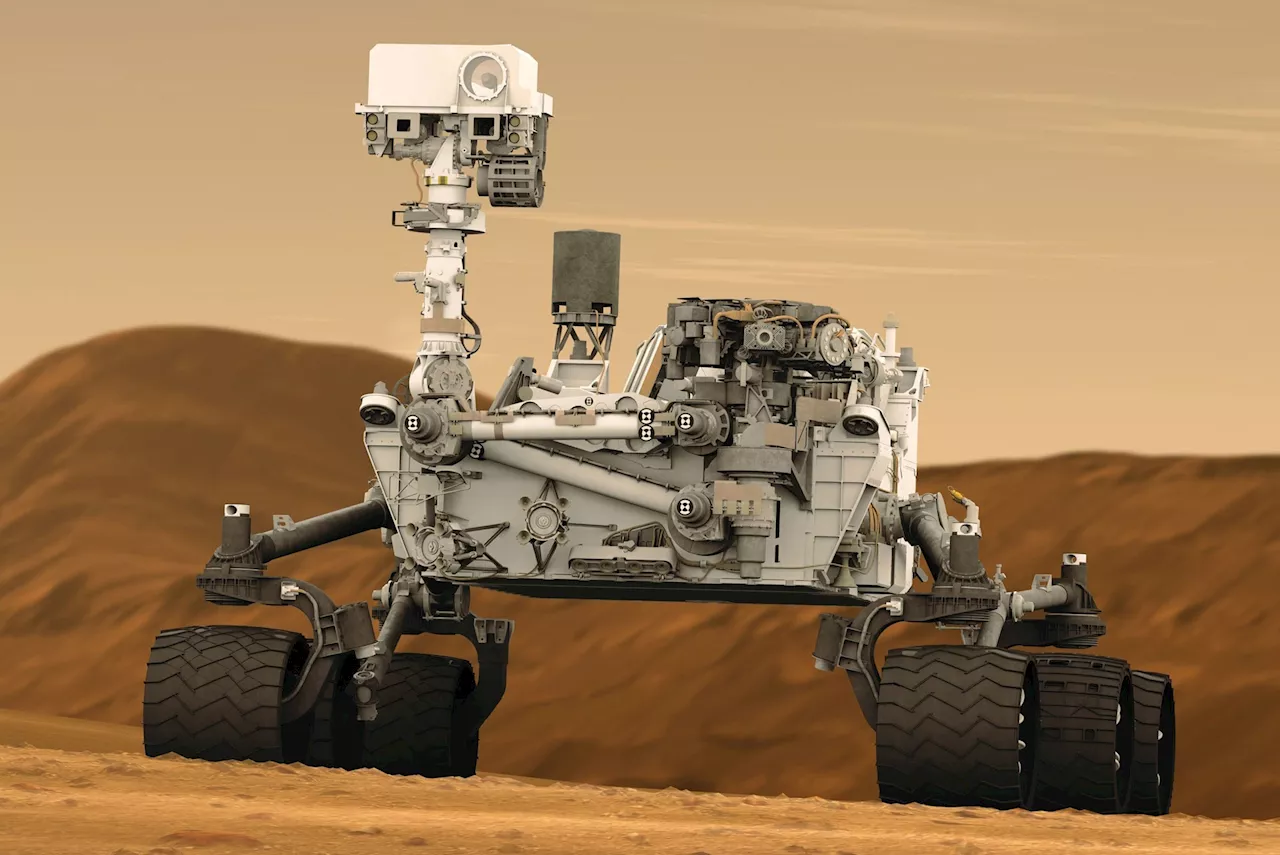 Encuentran un inesperado tesoro en Marte gracias a un accidente del Curiosity