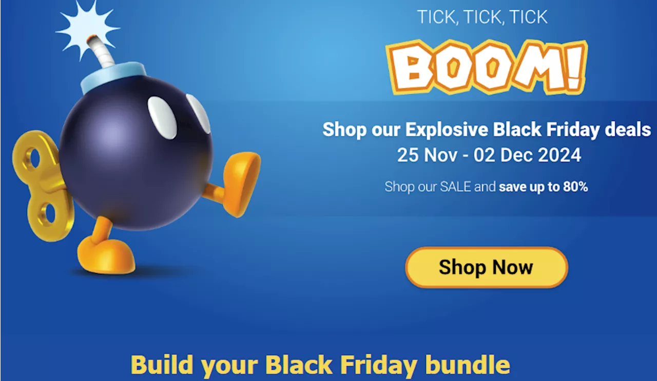 Nintendo South Africa Kicks Off Black Friday Sale with Up to 80% Discounts