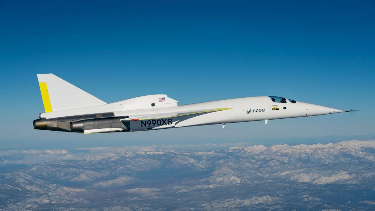 US supersonic jet soars to record 25,040 feet, fuels speedy travel dreams