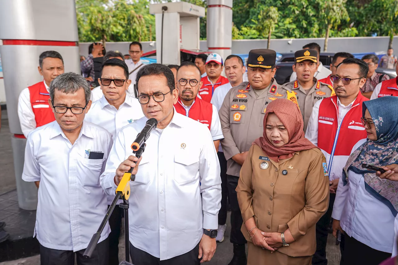 Mendag Budi Santoso Apresiasi Gerak Cepat Pertamina Menyegel SPBU Nakal di Sleman