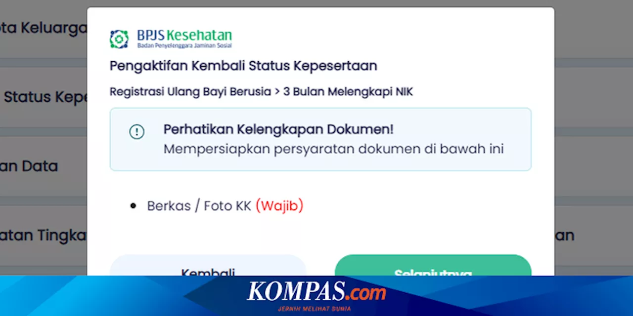 Cara Ganti Nama Bayi 'Nyonya' Baru Lahir di BPJS Kesehatan secara Online