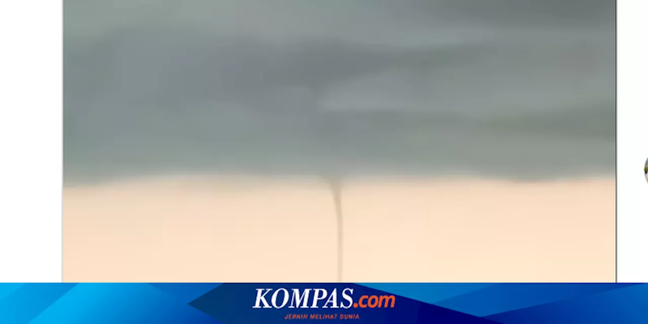 Fenomena Waterspout Terjadi di Perairan Selatan Bandara YIA, Ini Penyebab dan Dampaknya