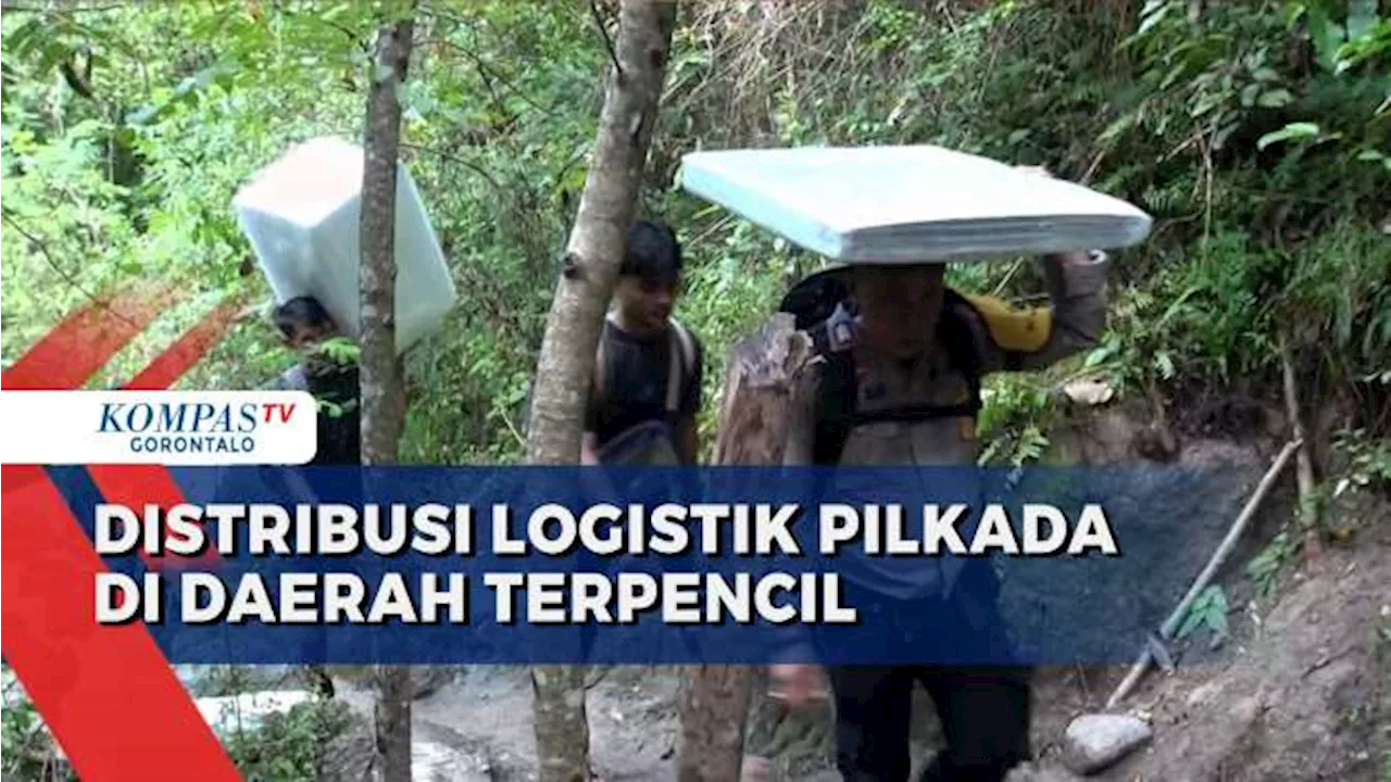 Distribusi Logistik ke Dusun Terisolir di Bone Bolango, Dipikul Hingga Sebrangi 9 Anak Sungai