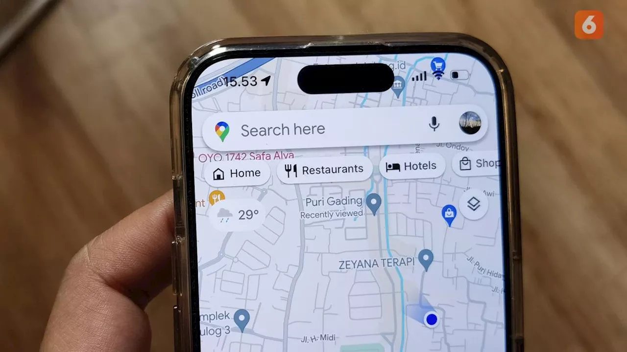 Pengguna Google Maps di iOS Kini Bisa Kustomisasi Jenis dan Warna Kendaraan