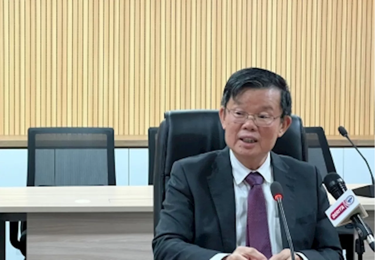 No increase in allocation for Opposition, assemblymen to get the same sum next year, says Penang CM