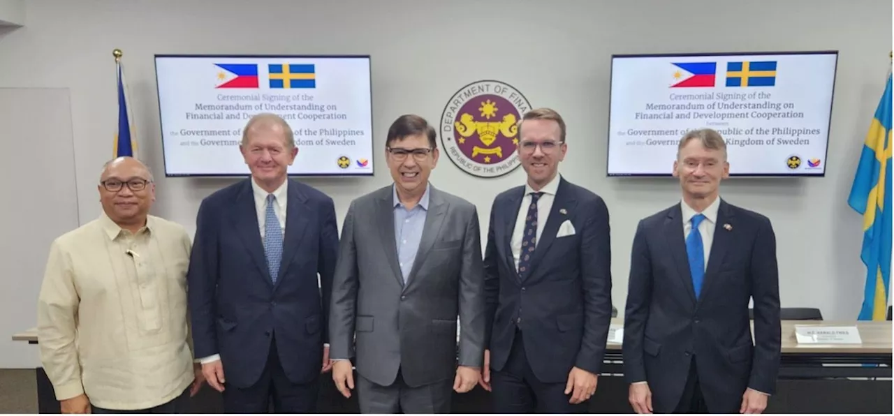 Sweden and the Philippines sign MOU on export financing and development cooperation