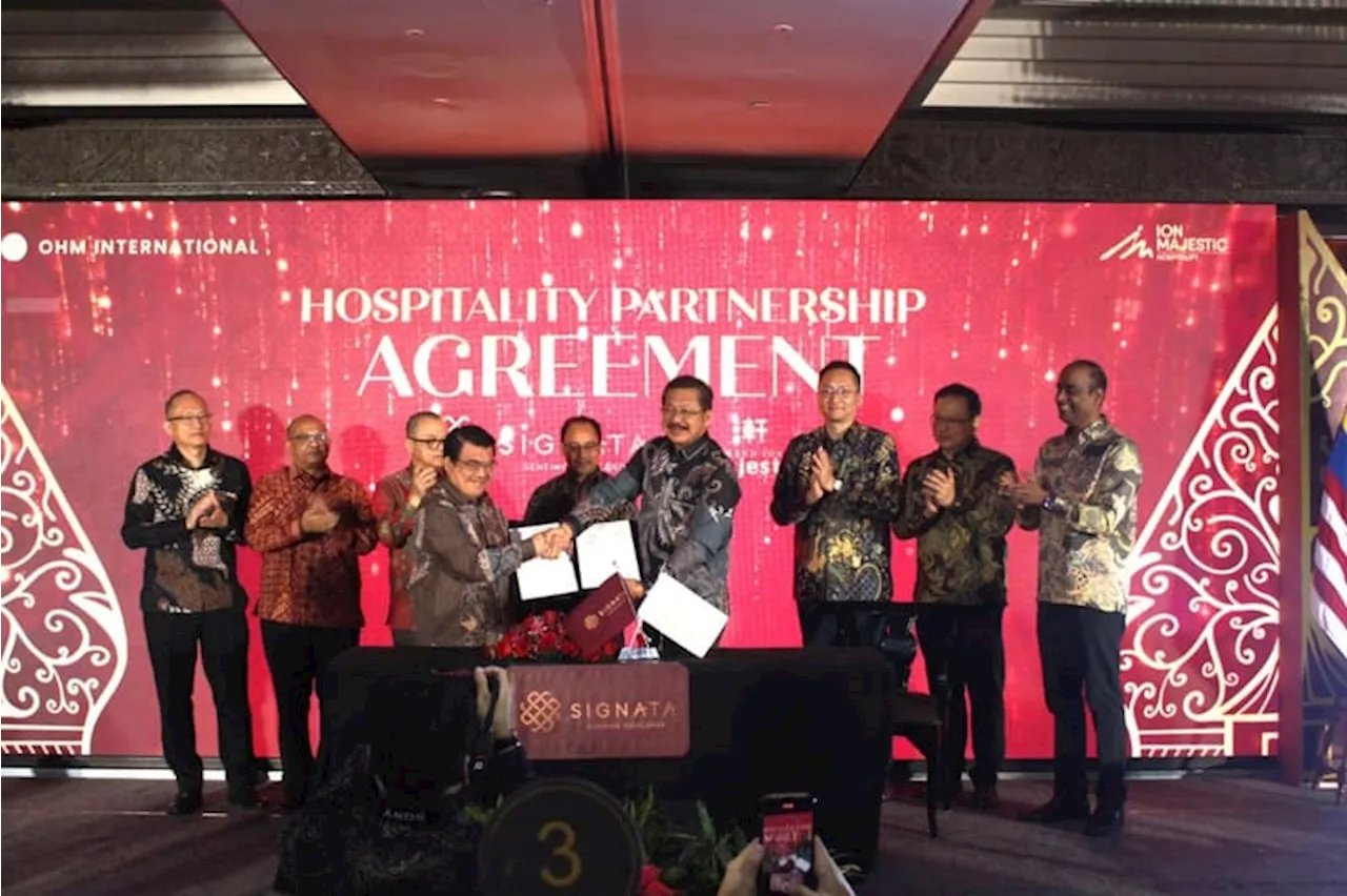 OHM International Sdn Bhd Jalin Kemitraan Strategis di Bidang Perhotelan dengan Ion Majestic Hospitality Sdn Bhd