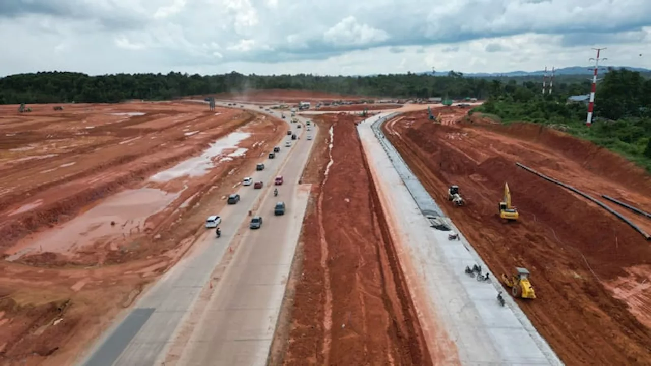 Pembangunan Bundaran Punggur Capai Progres 87