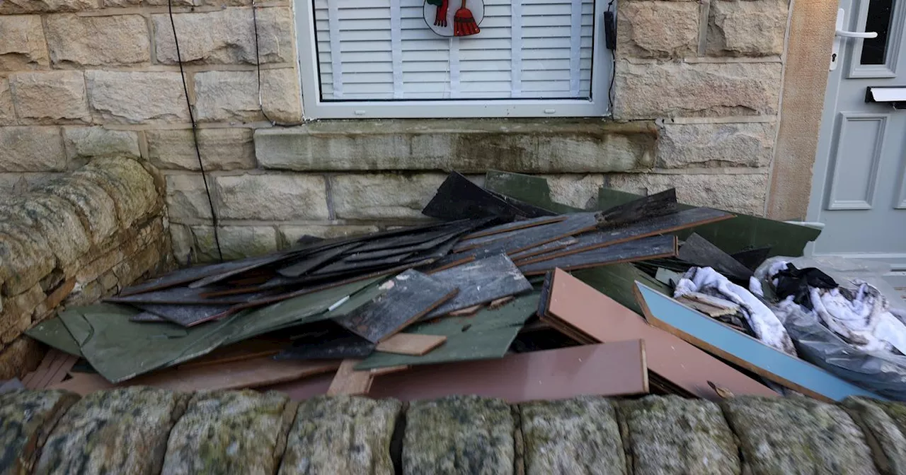 Clean-up continues in Ramsbottom as town recovers from Storm Bert