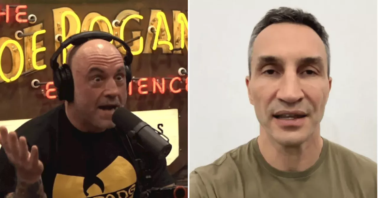 Boxing legend Wladimir Klitschko accuses Joe Rogan of 'repeating Russian propaganda'