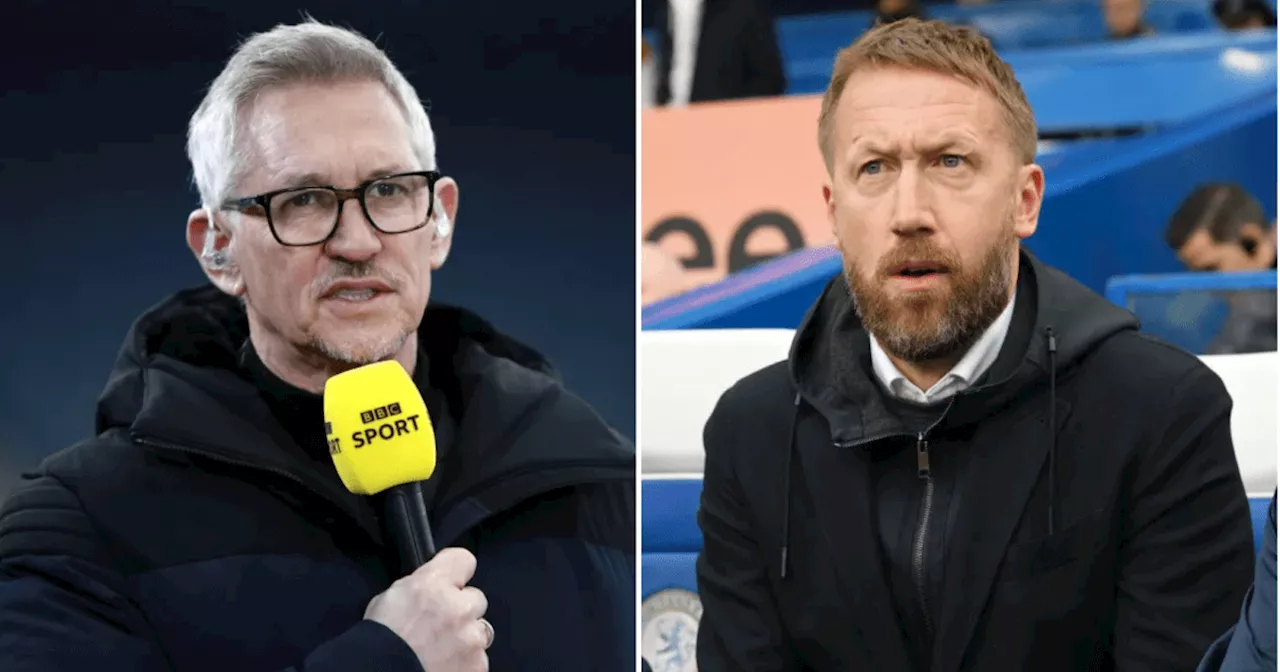 Gary Lineker tells Leicester to snub Graham Potter and hire ex-England boss