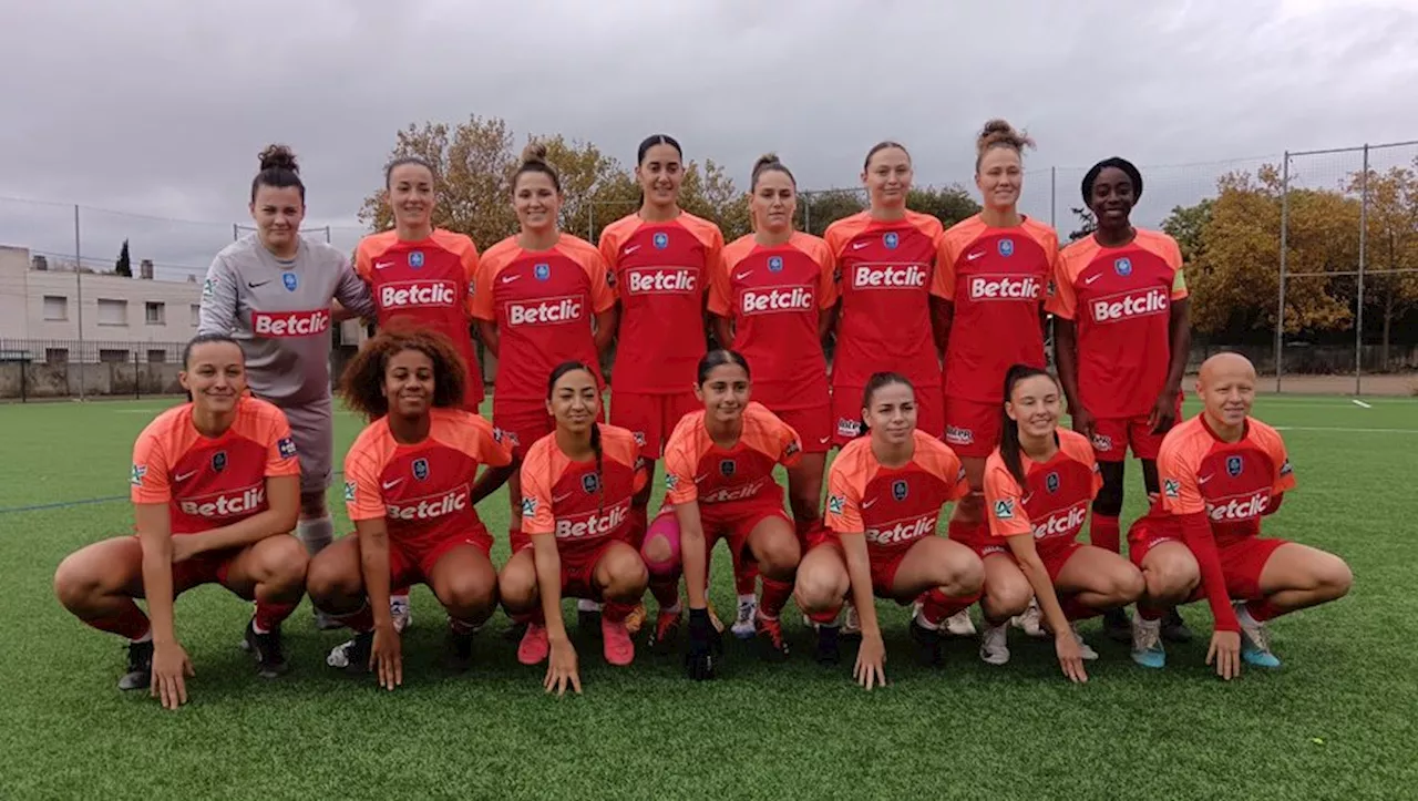 Football : en Coupe de France, les Nîmoises qualifiées sans avoir tremblé, même à 10