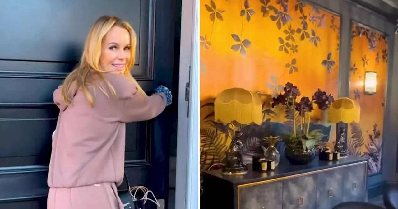 Amanda Holden shows off her luxurious home after year long transformation