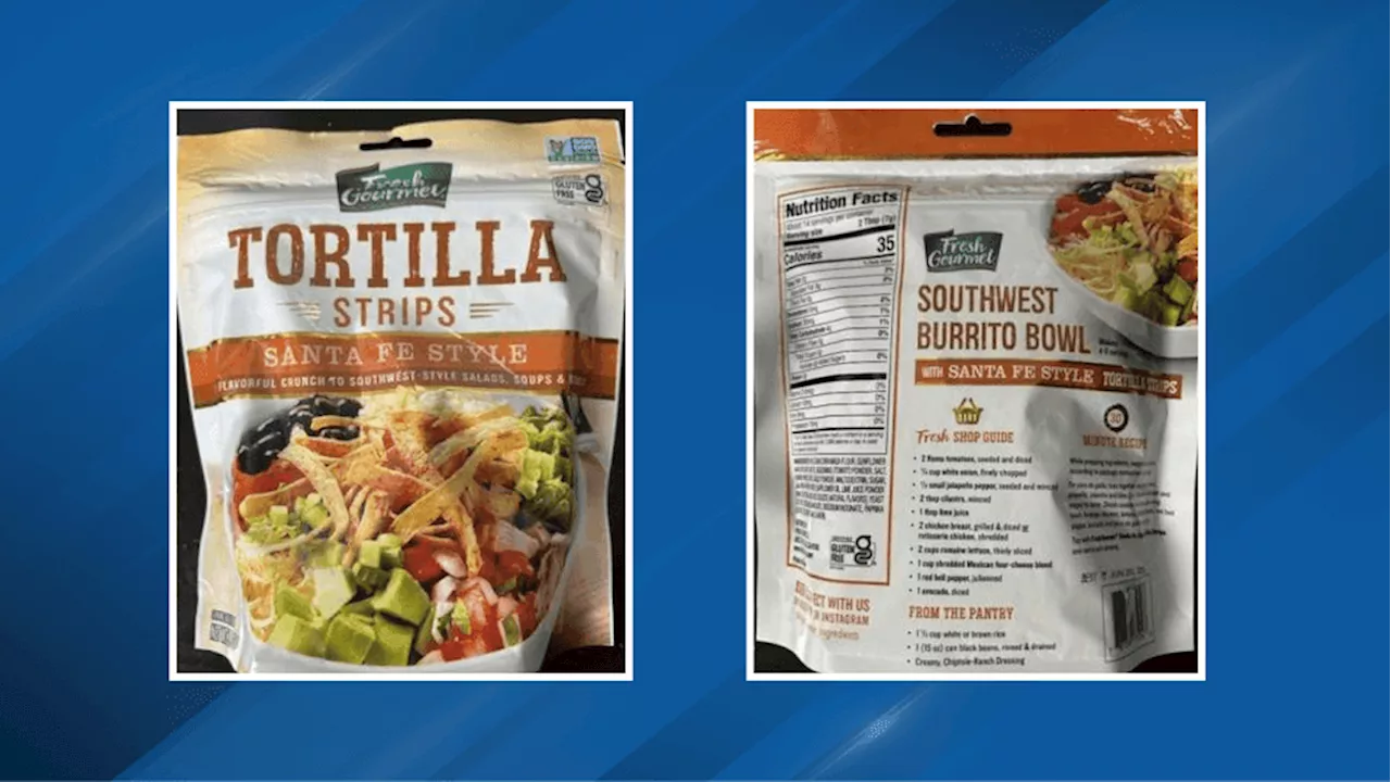 FDA recalls popular gluten-free tortilla strips for possibly containing gluten