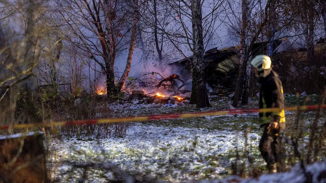 DHL-Flugzeug stürzt in Vilnius ab - Furcht vor Sabotage durch russische Geheimdienste