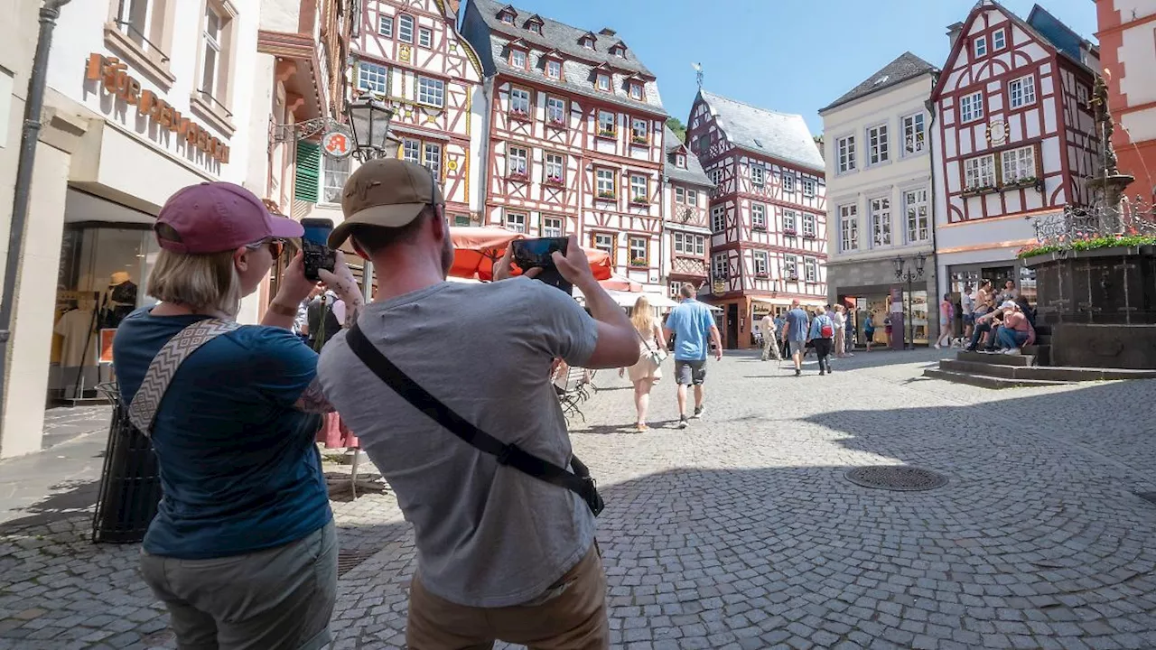 Rheinland-Pfalz & Saarland: Etwas mehr Touristen in Rheinland-Pfalz