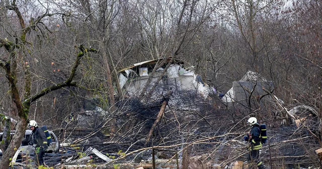 Frachtflugzeug im DHL-Auftrag stürzt in Litauen ab