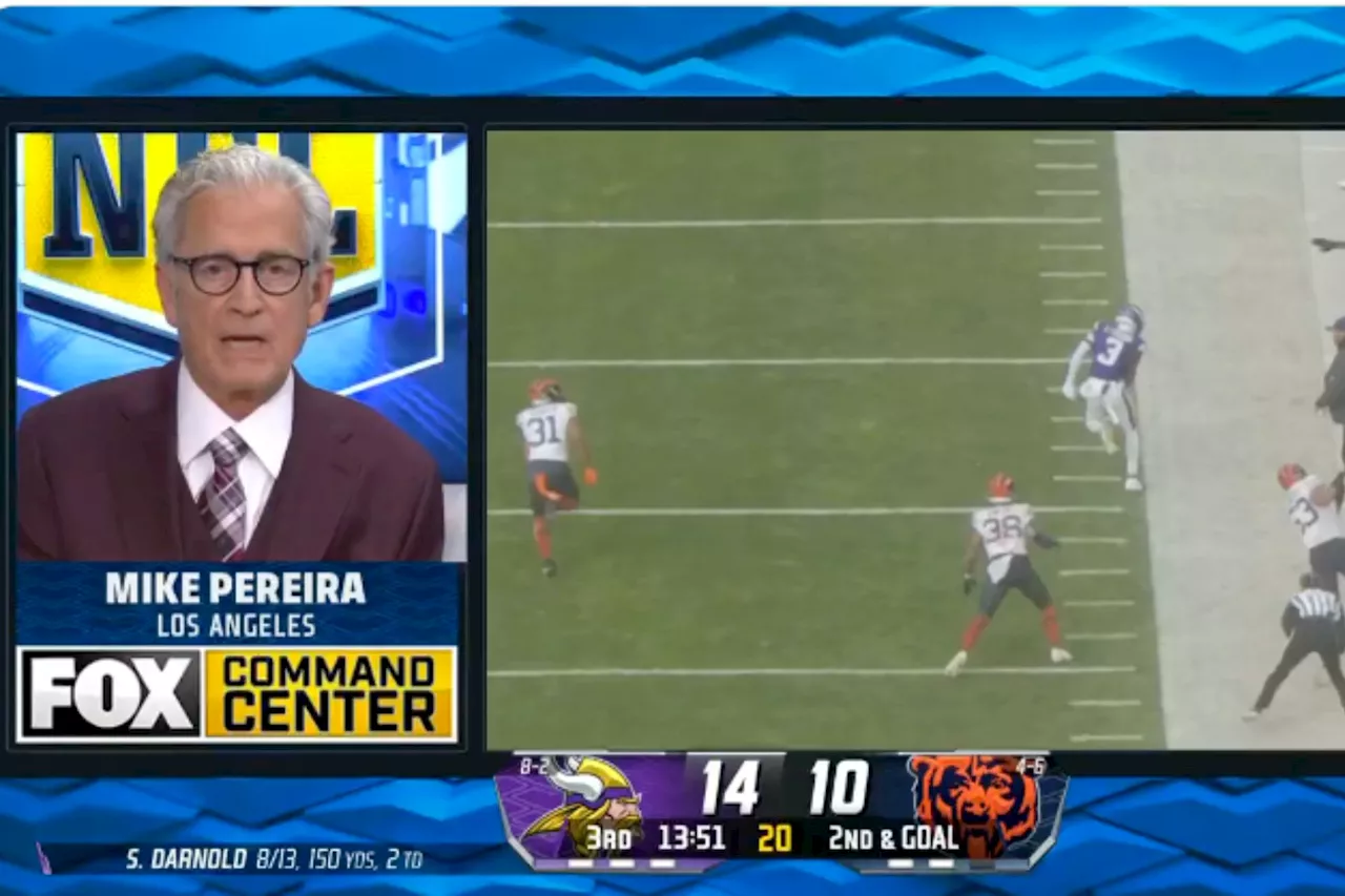 Bizarre NFL camera rule revealed on crucial Bears-Vikings play